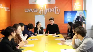 Алматы жастары референдумды қолдауға арналған кезекті шарасын өткізді