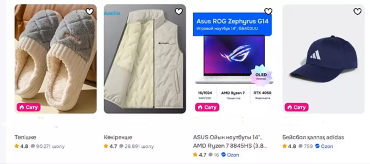 Ozon Kazakhstan: тапсырыс беру, жеткізу және қайтару тәсілдері