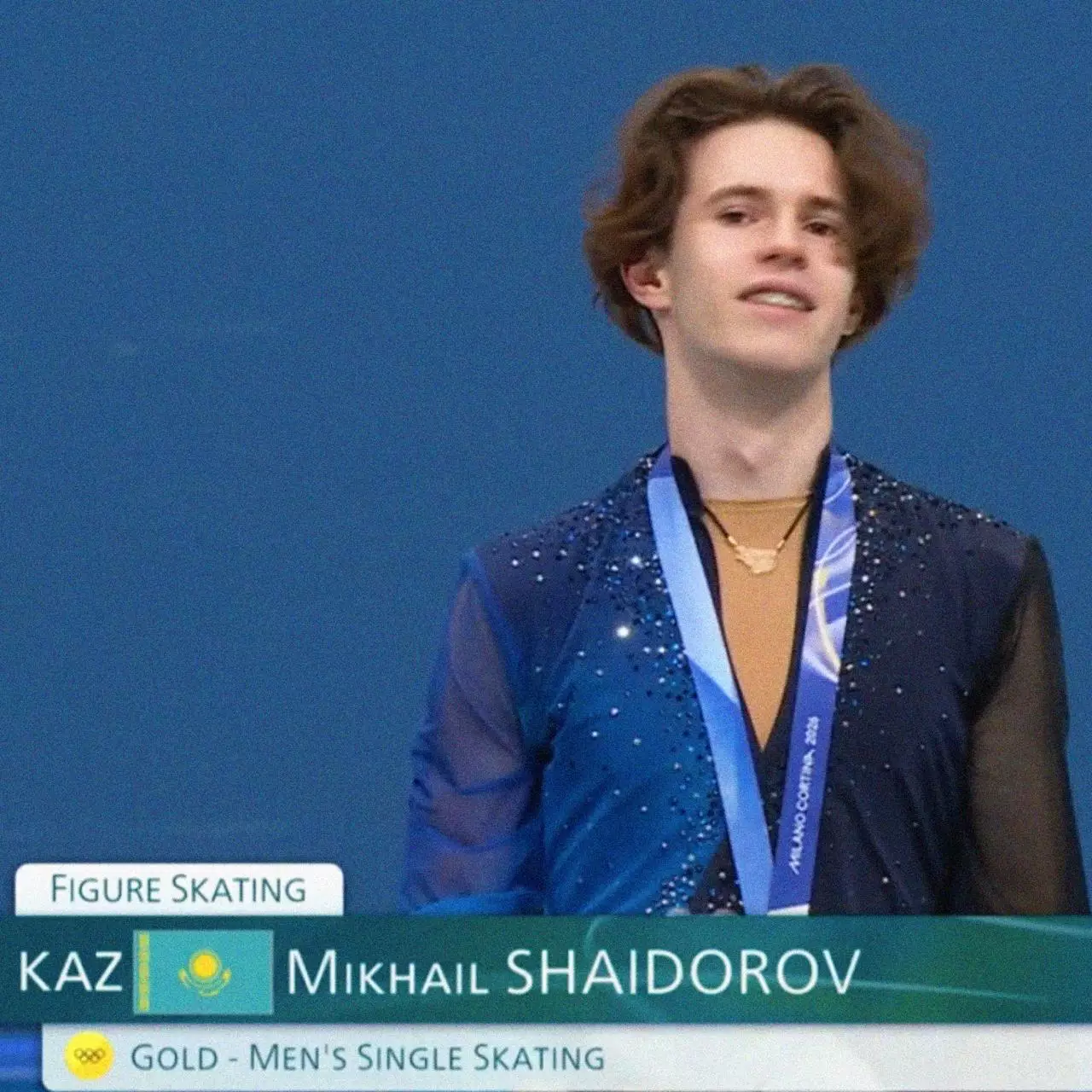 Казахстанский фигурист Михаил Шайдоров завоевал золотую медаль Олимпиады-2026