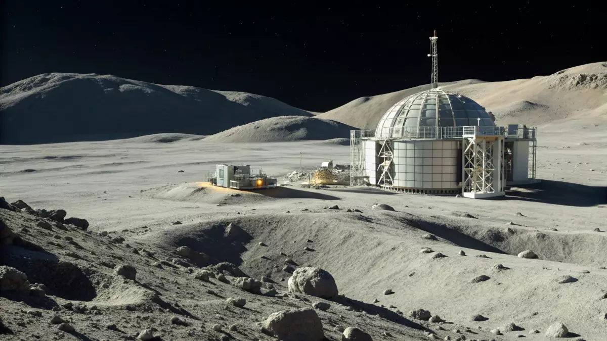 NASA рассматривает запуск ядерного реактора на Луне к 2030 году