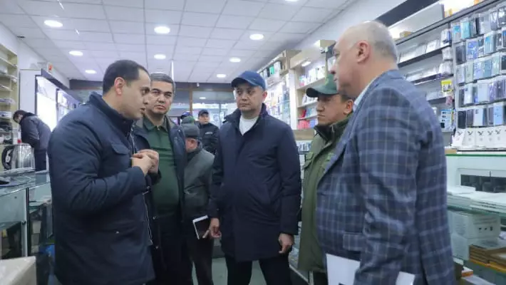 Налоговики проверили ТК «Малика» в Ташкенте после совещания у президента