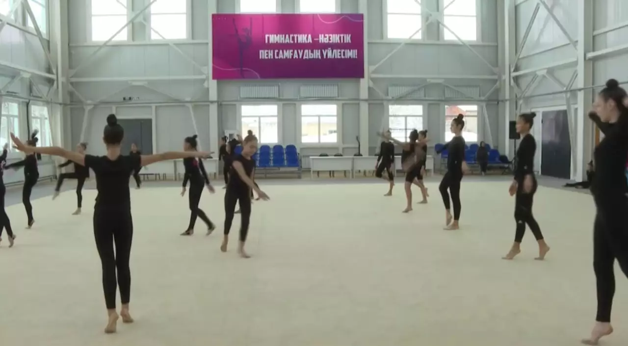 Талдықорғанда көркем гимнастика ғимараты ашылды