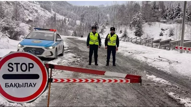 Алматы тауларында қар көшкіні қаупіне байланысты блок-бекеттер қойылады