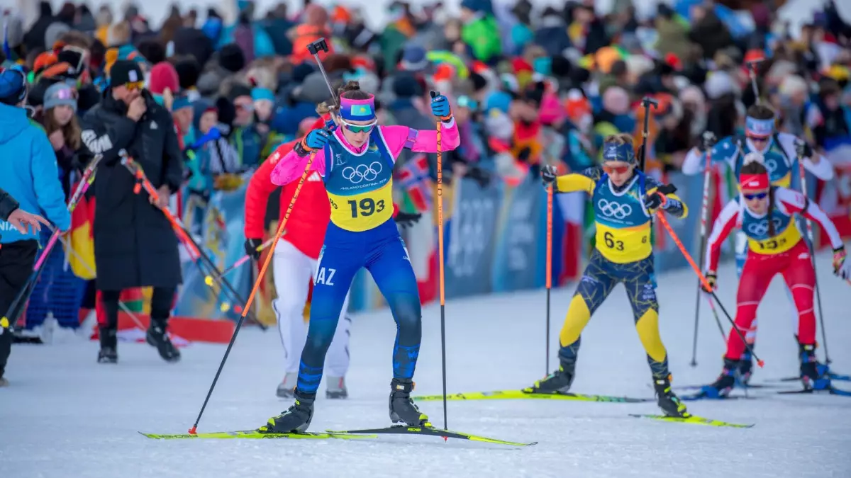 Қазақстандық биатлоншы қыздар Олимпиадада өнер көрсетуін аяқтады