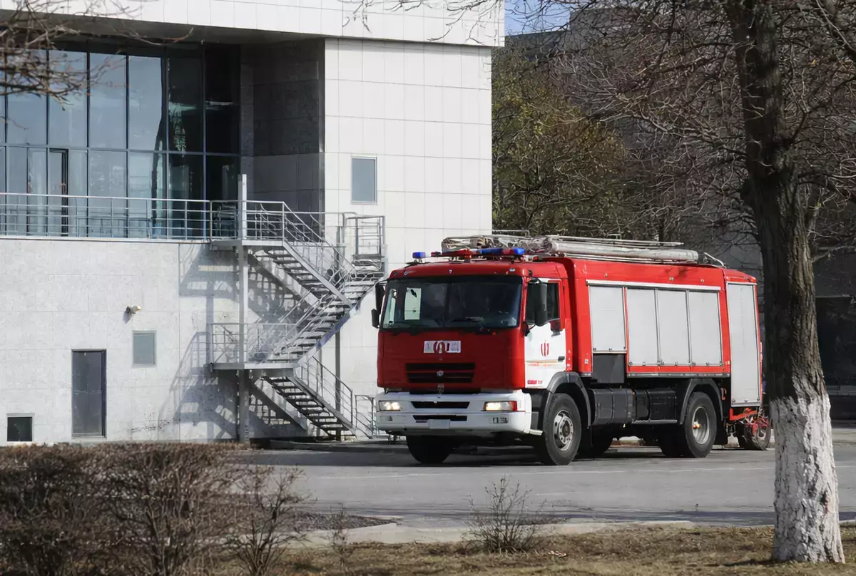 Пожарные машины у Saya Park: что произошло в торговом центре Актау? - новости на Lada.kz 14.02.2026