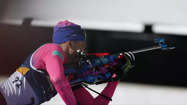 15 февраля. Биатлон. Киреев, Дюсенов, Ракишева и Генева