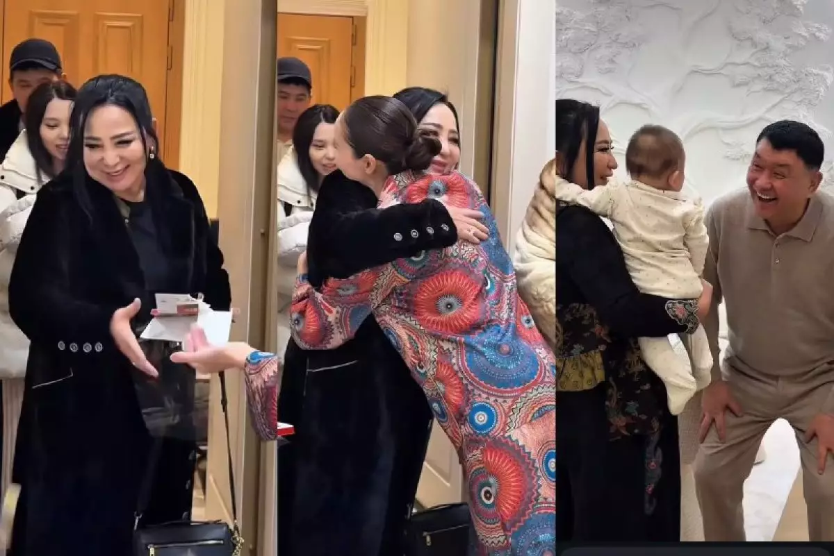 «Бүкіл Қазақстан қуанып отыр»: Жұлдыз Әбдікәрімова ата-енесін жаңа үйіне шақырды (ВИДЕО)