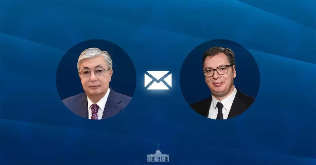  Тоқаев Вучичті Сербияның мемлекеттік күнімен құттықтады 