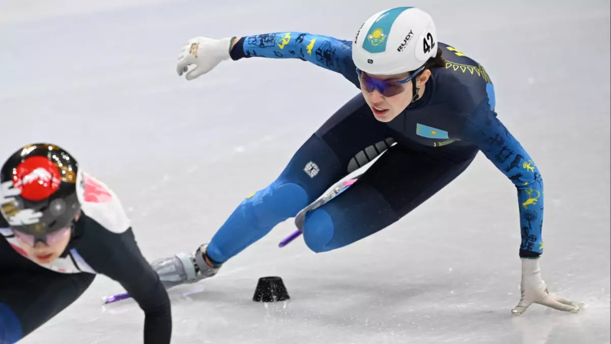Олимпиада-2026: шорт-трекші Ольга Тихонова 1000 метр қашықтықта өнер көрсетті