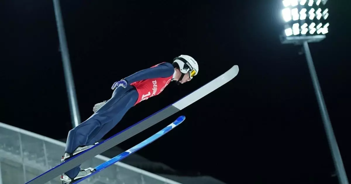  Олимпиада-2026: Илья Мизерных шаңғыдан тұғырдан секіруден 8-орын алды 