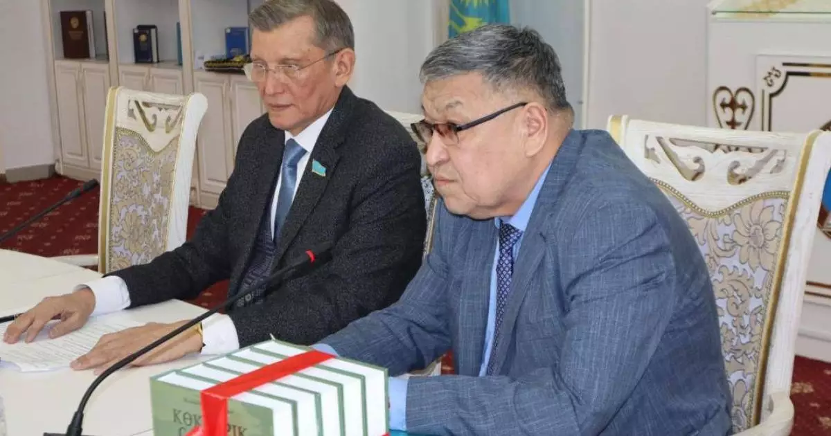  ҚР Ұлттық академиялық кітапханасында Жолтай Әлмашұлының жаңа кітаптары таныстырылды 