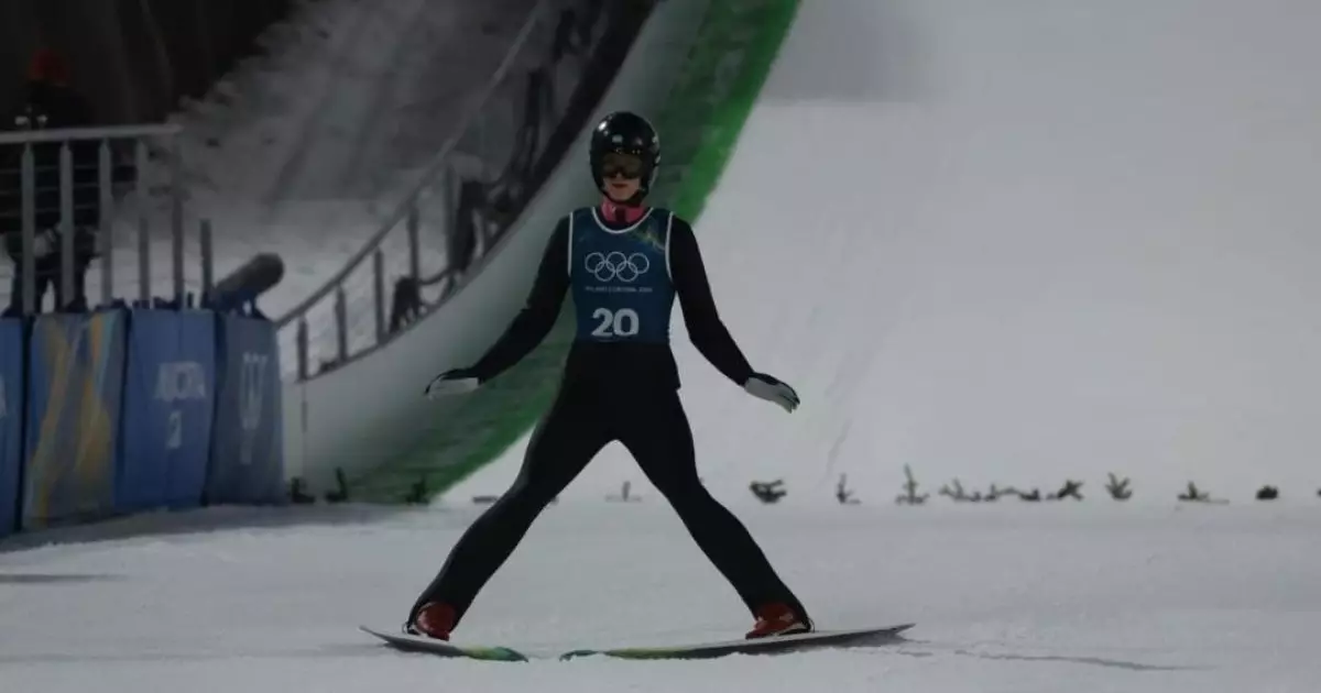  Қазақстандық шаңғымен тұғырдан секіруден үздік нәтиже тіркеді 