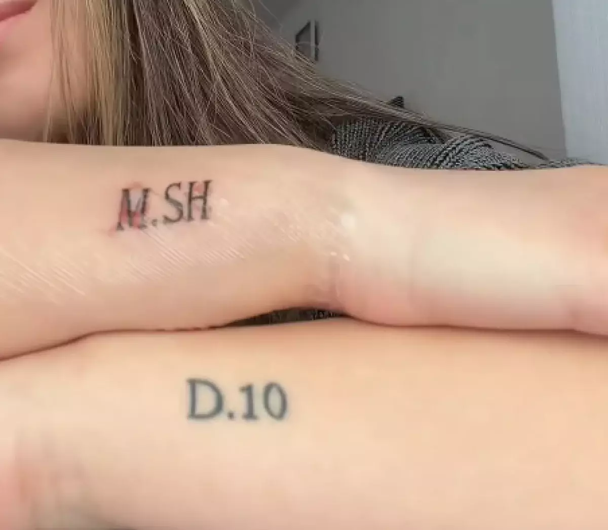 Казахстанка набила татуировку с инициалами олимпийского чемпиона Михаила Шайдорова