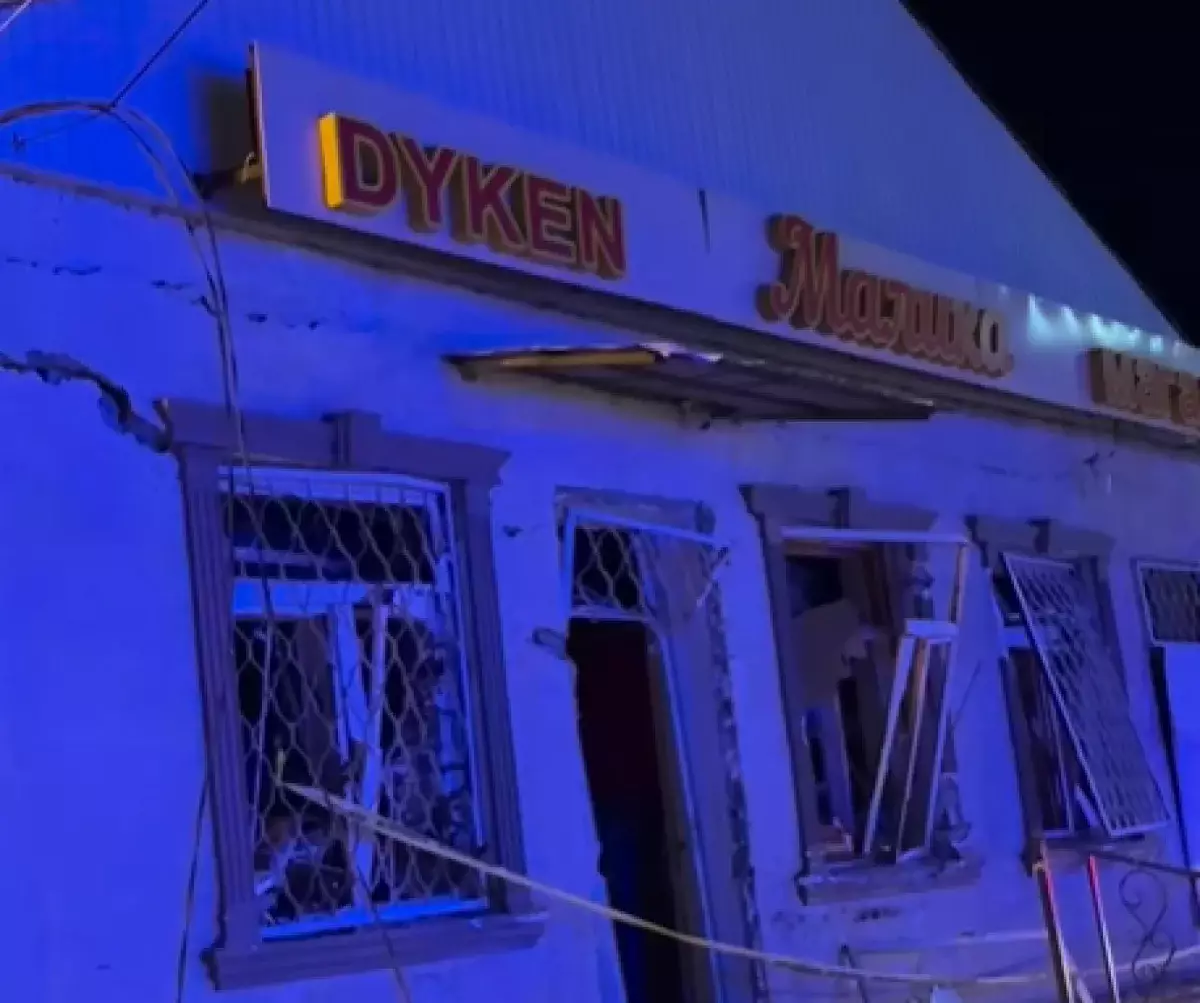 Хлопок газа произошел в магазине в области Жетысу: есть пострадавшие