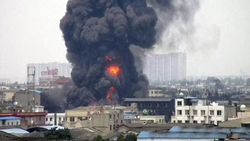 В Китае из-за взрыва в магазине пиротехники погибли восемь человек