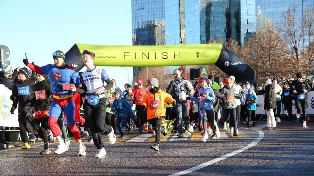 Первый забег сезона в Алматы объединил 22 страны