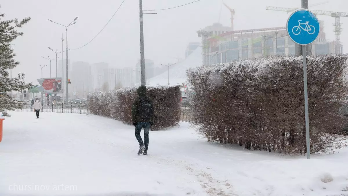 Қолайсыз ауа райына байланысты елдің бірнеше өңірінде ескерту жасалды