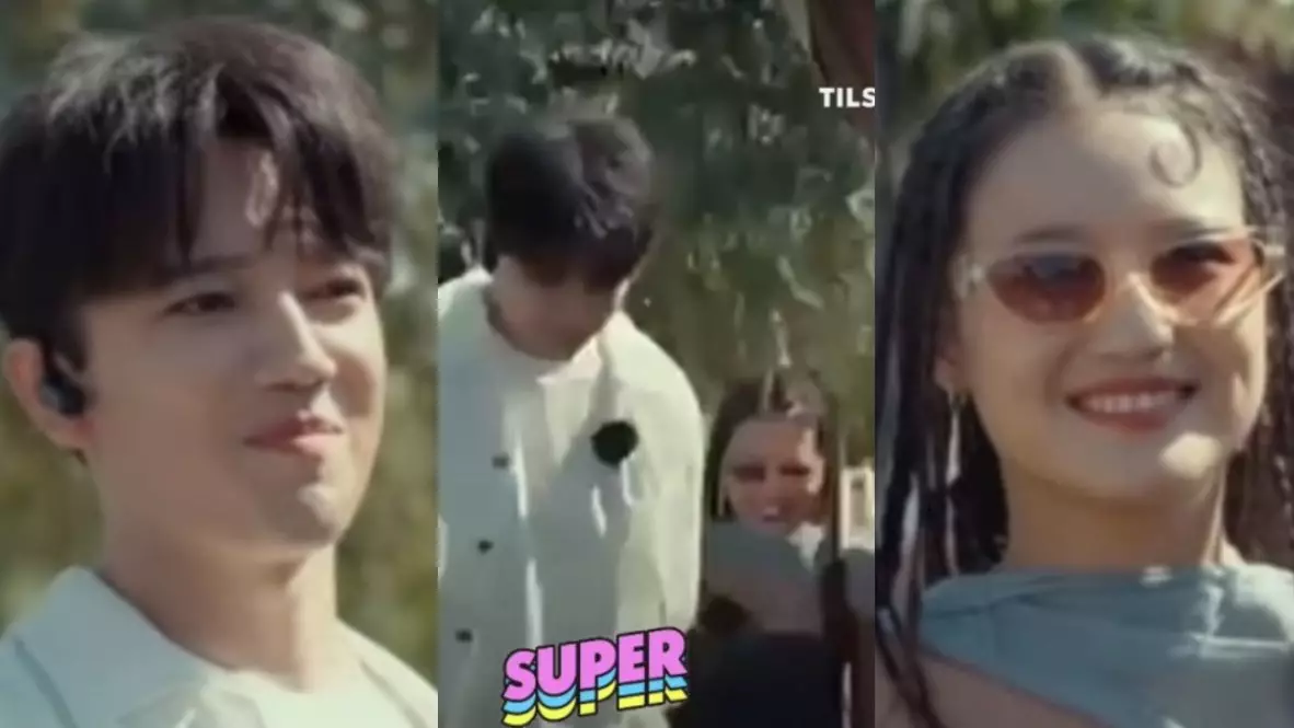 «Жасым мыңға келіп мінгенім қалай»: Димаш Құдайберген қырғыз қызбен алтыбақан тепті