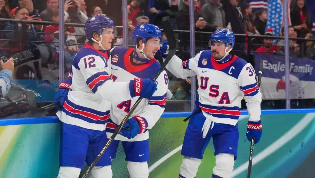 Сборная США разгромила Германию на Олимпиаде в Италии