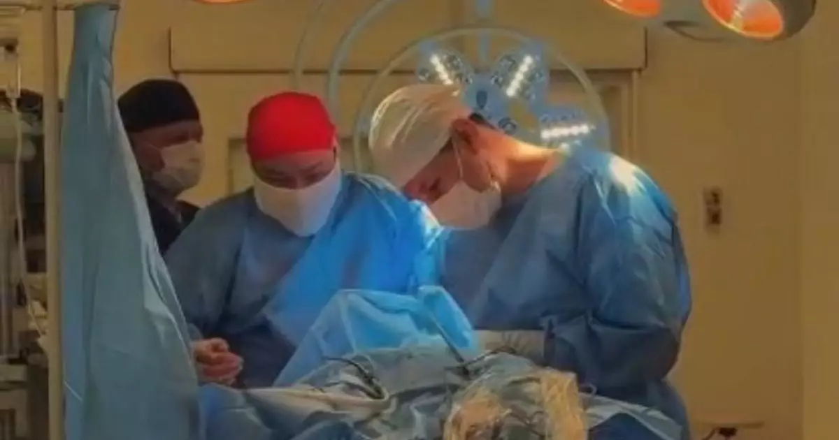  Оралда дәрігерлер 3 жасар баланың бас сүйегінің пішінін қалпына келтірді 