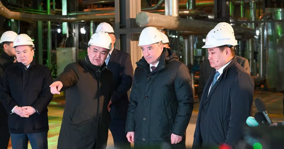  Олжас Бектенов Астананың энергетикалық инфрақұрылымын тексерді 