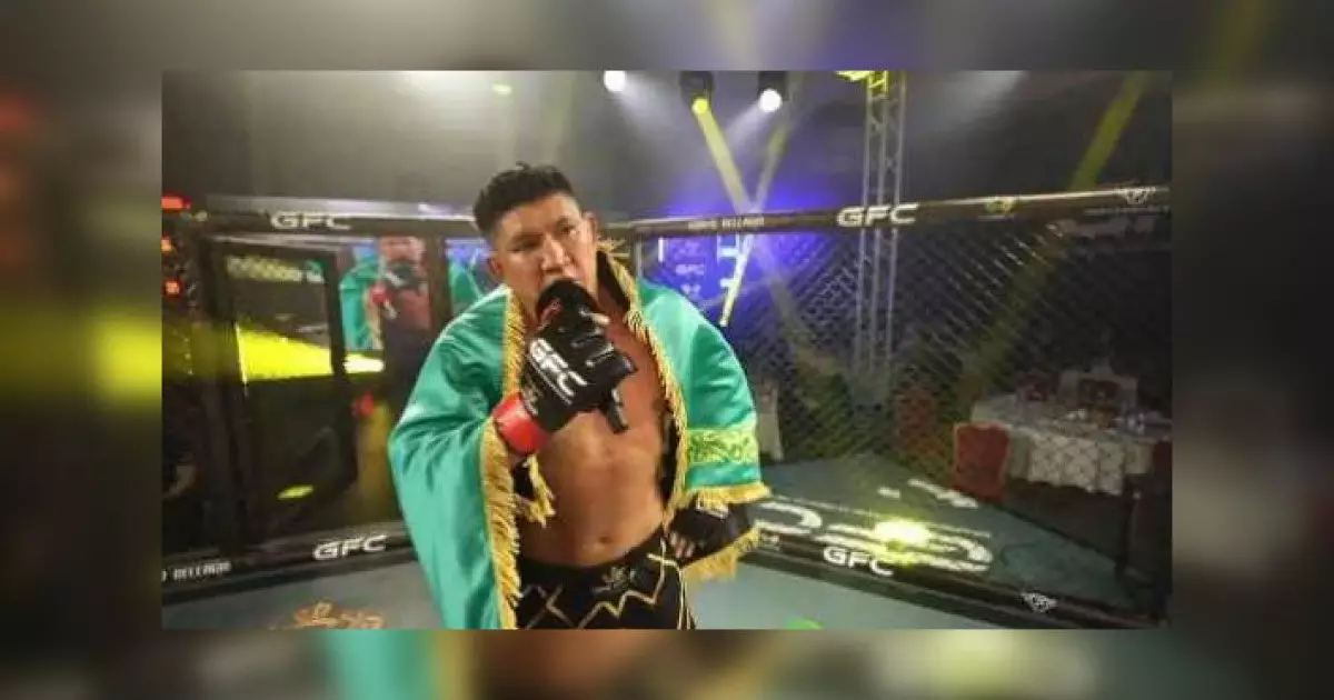  Қуат Хамитов Грузияда өткен жарыста бразилиялық спортшыны жеңді 