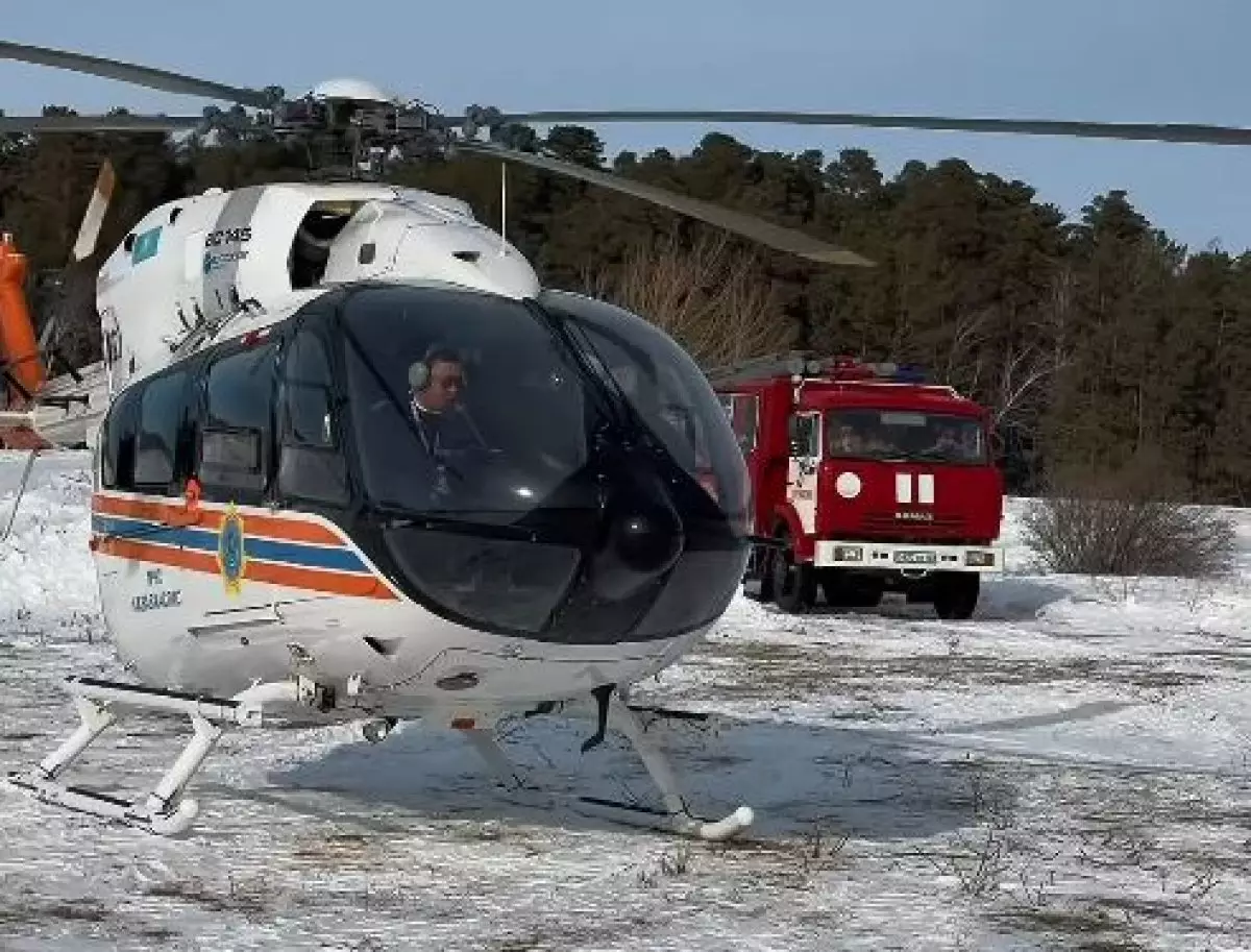 Ребенка с ожогом рта экстренно эвакуировали в Кокшетау (ВИДЕО)
