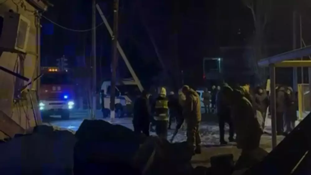 Жетісудағы дүкенде газ жарылып, бірнеше адам зардап шекті 