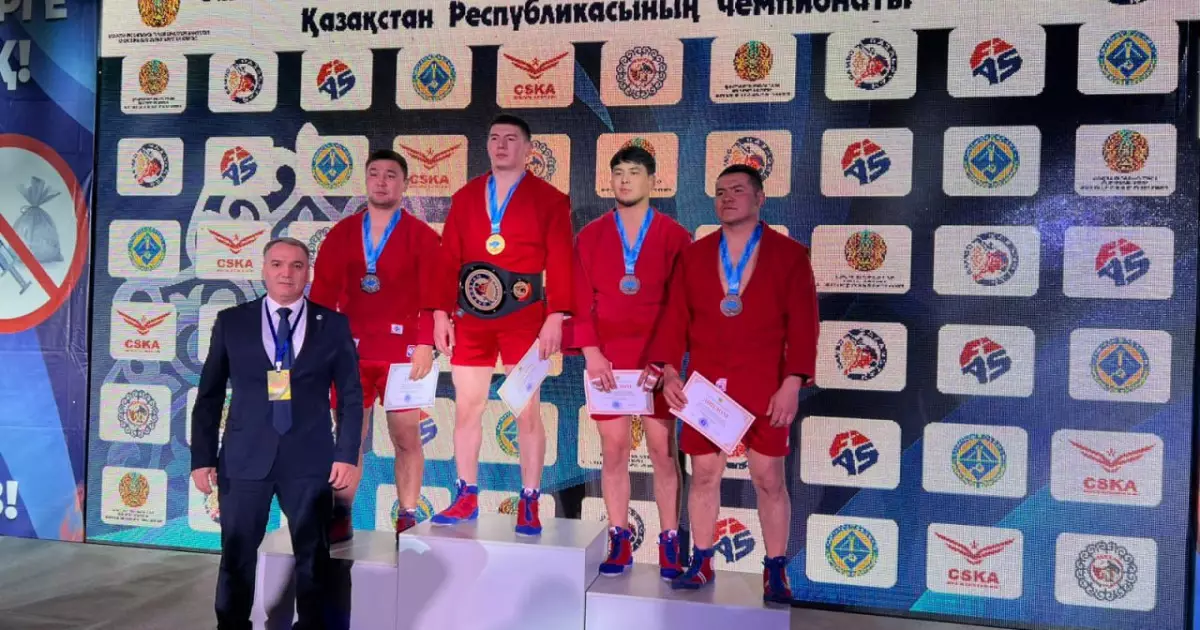   Ұландықтар самбодан Қазақстан Республикасының чемпионатында 10 медаль жеңіп алды   