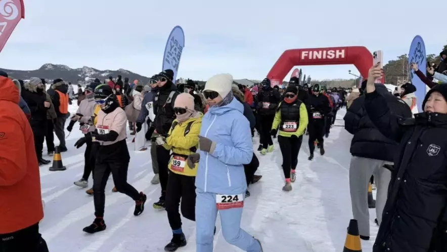  BURABAY ICE–2026 халықаралық мұз үстіндегі жүгіру жарысы өтті