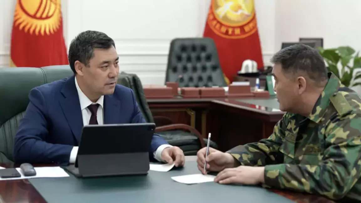 Жапаров Тәшиевпен кездескенін айтты: Қырғызстанда не болып жатыр?