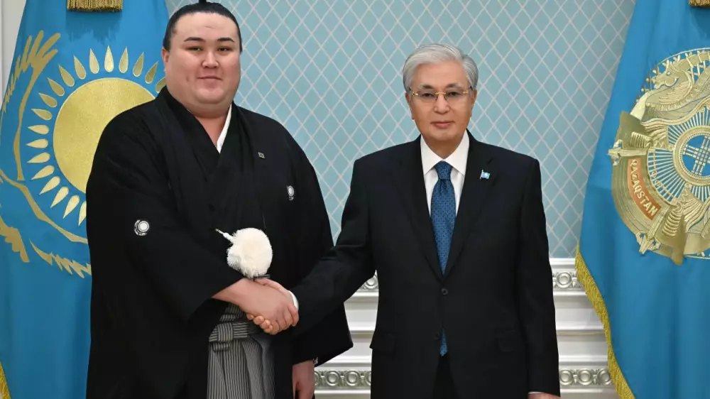 Тоқаев сумошы Ерсін Балтағұлды қабылдады