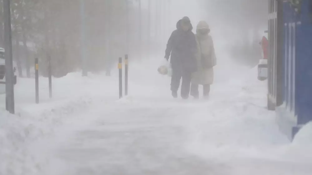 Астанада қар борап, Алматыда күн жылиды