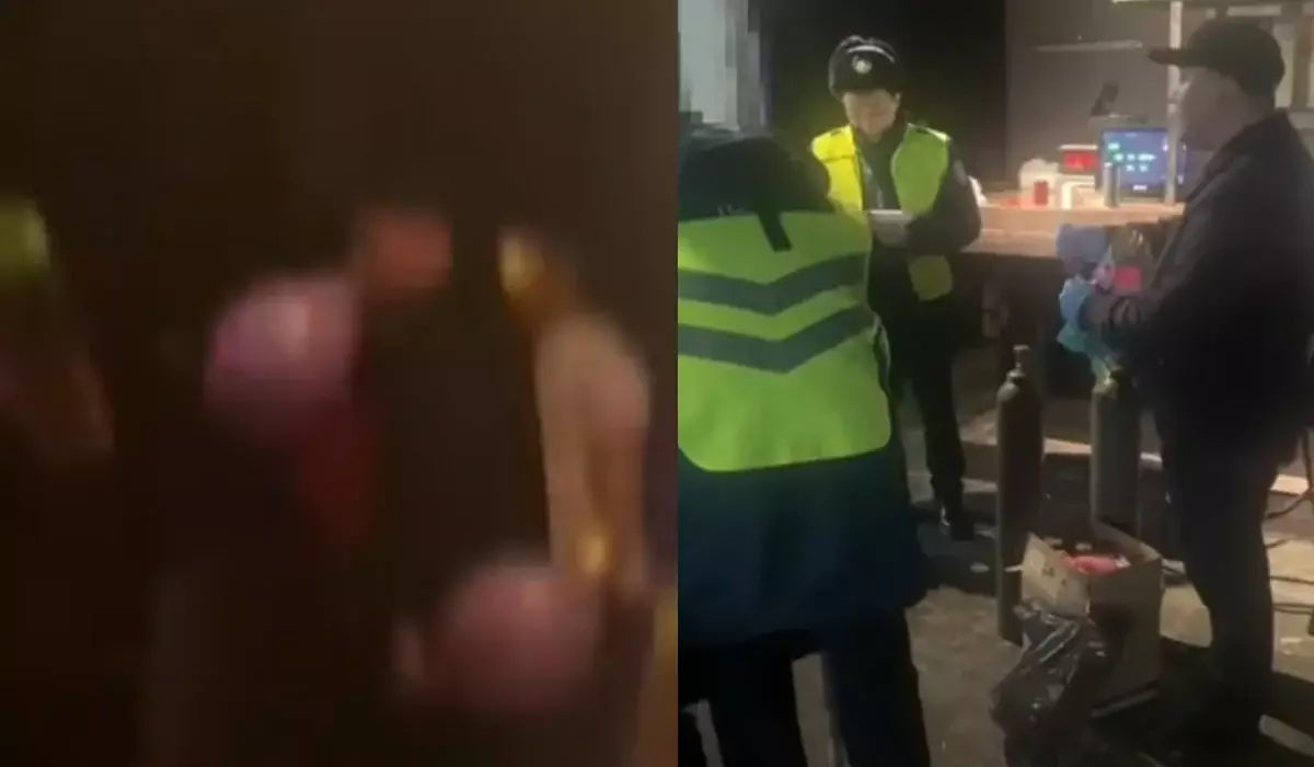 «Веселящий газ» продавали посетителям ночного клуба в Алматы (ВИДЕО)