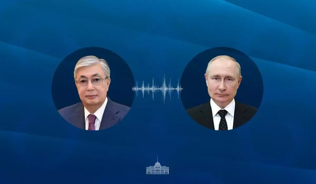 Токаев обсудил с Путиным развитие казахстанско-российских отношений