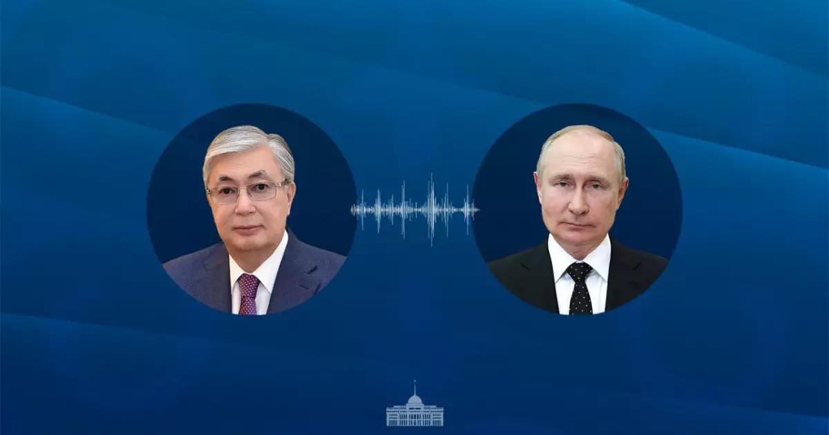  Қасым-Жомарт Тоқаев Ресей президентімен сөйлесті 