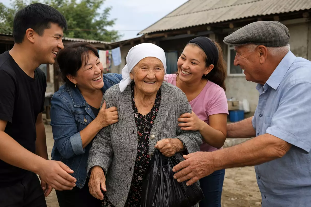 Таразда «қайтыс болды» деп жерлеген әжей 1 айдан соң үйіне оралды
