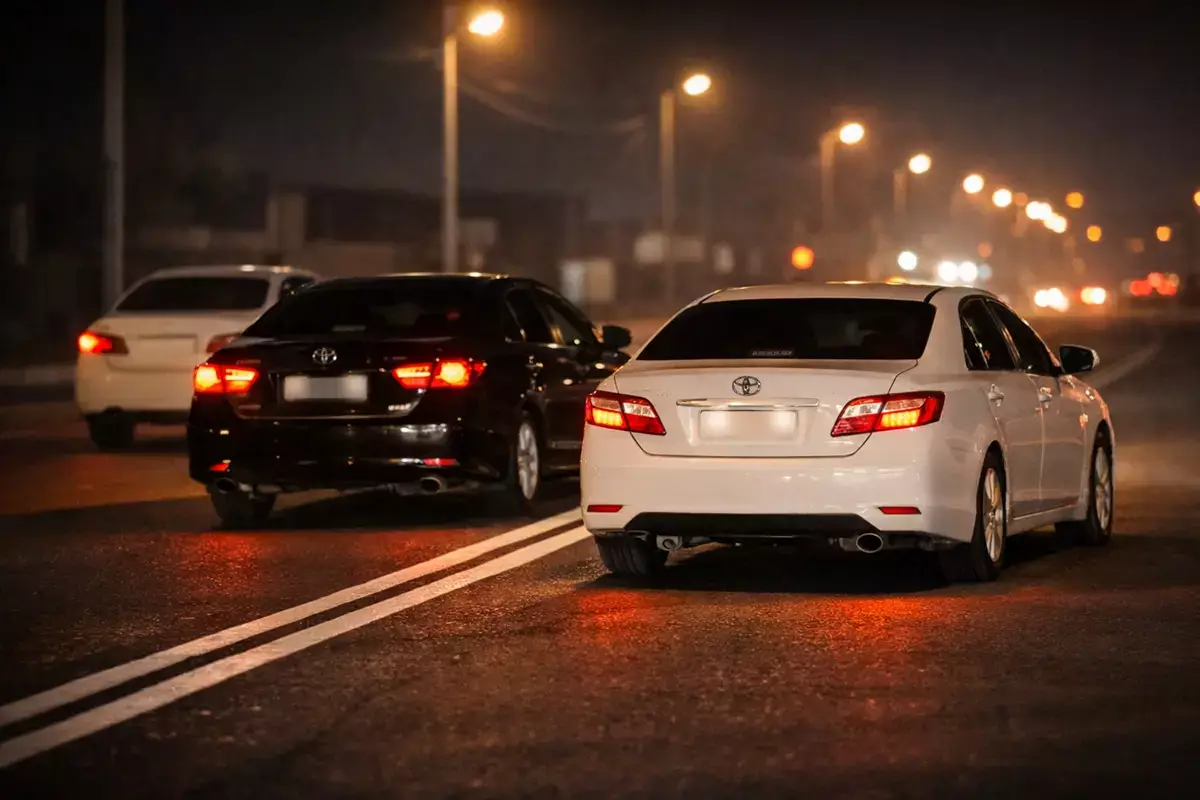 Вместо хайпа в соцсетях – лишение прав: в Мангистау наказали любителей езды по «встречке» - новости на Lada.kz 16.02.2026