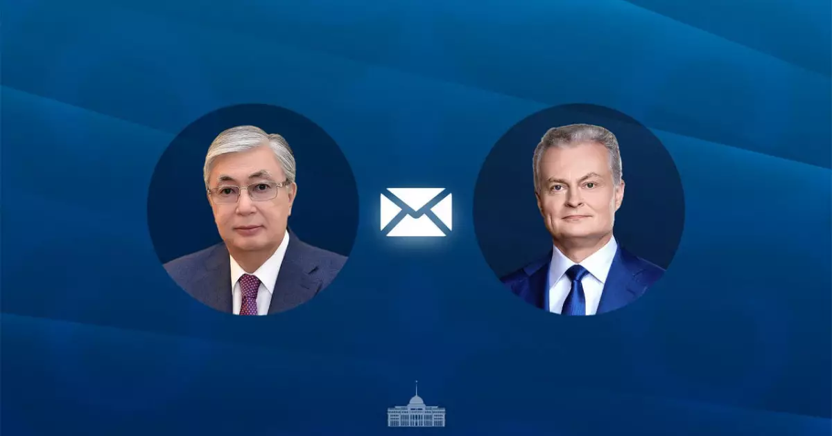   Мемлекет басшысы Литва президентіне құттықтау жеделхатын жолдады   