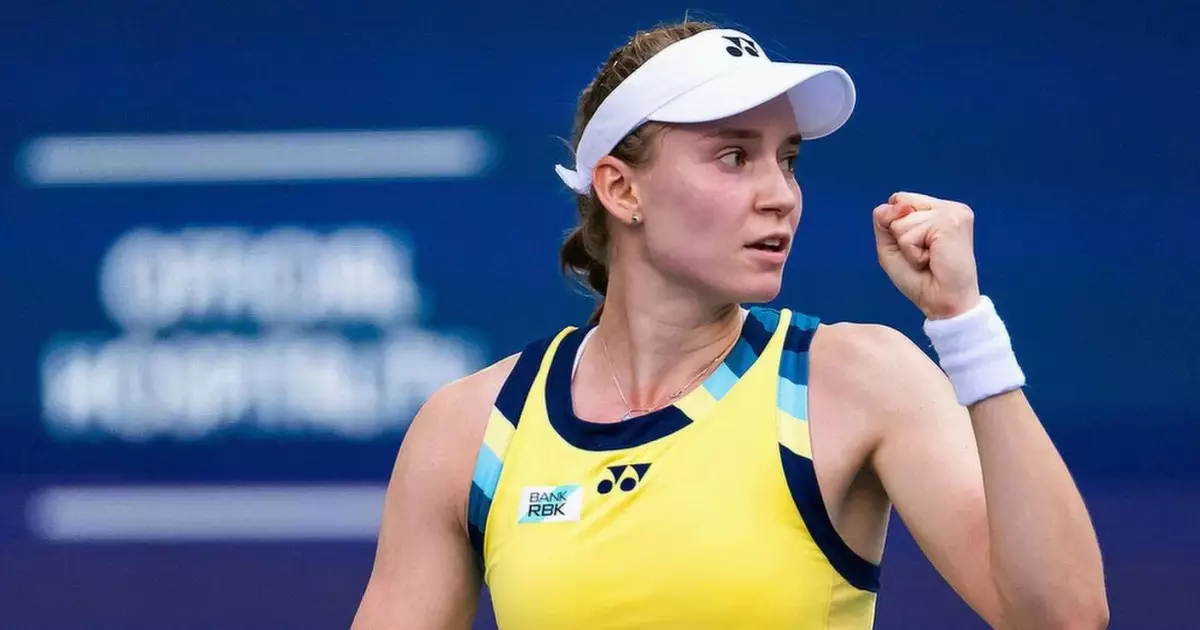   Елена Рыбакина әлемдік рейтингте екінші орынға көтерілуі мүмкін   