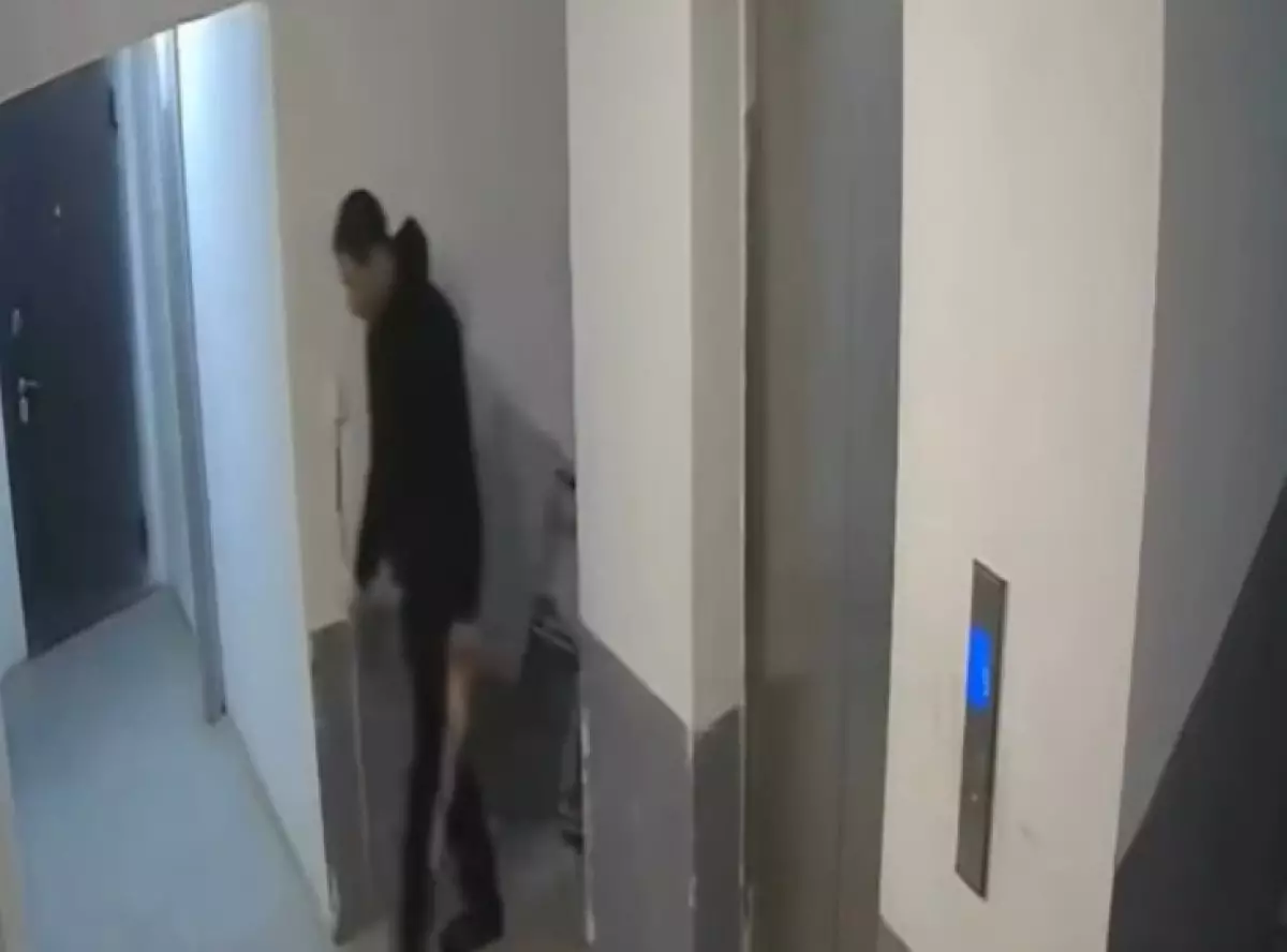 Атырауда тұрғын үйде қолына ара ұстаған ер адам жұртты шошытты