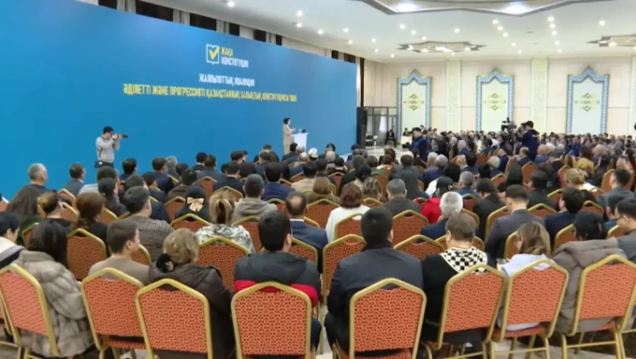 Представители Общенациональной коалиции встретились с жамбылцами