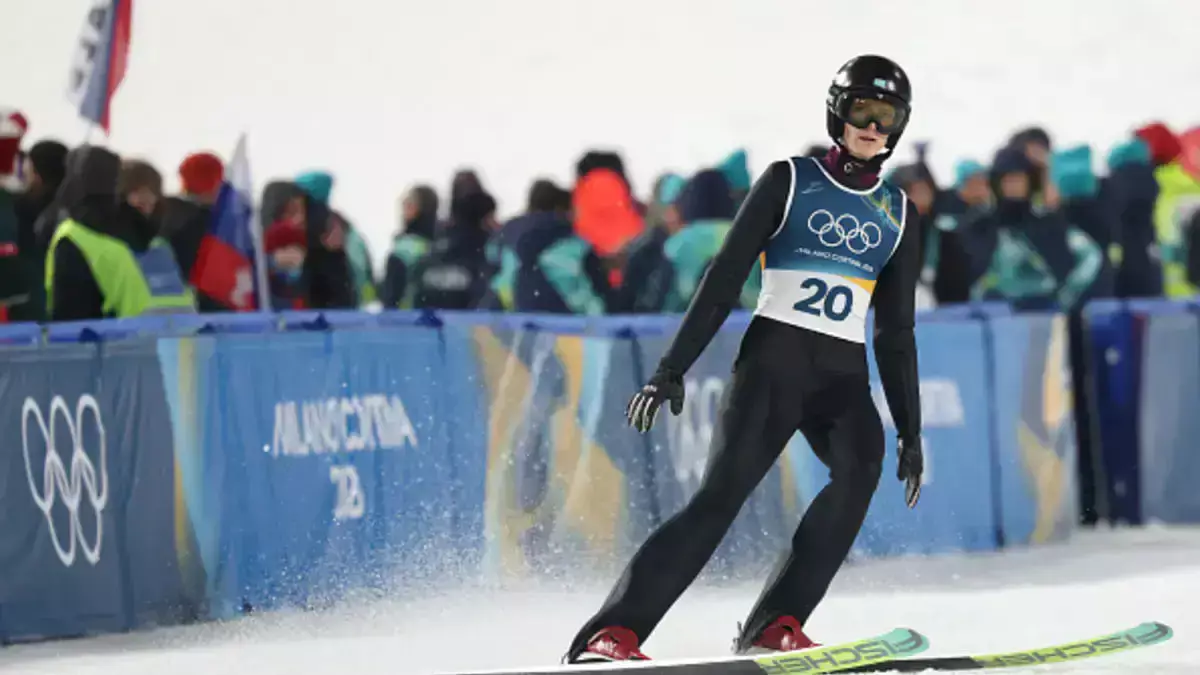 Казахстанцы показали уверенные результаты в пробных прыжках парного турнира на ОИ-2026