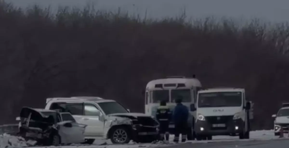 Жуткое ДТП произошло на трассе Астана – Петропавловск, есть пострадавший