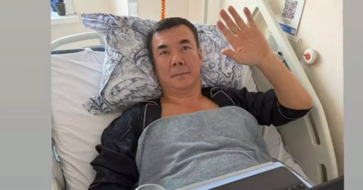  Ауруханаға түсіп қалған Нұрлан Қоянбаевтың қазіргі жағдайы белгілі болды 