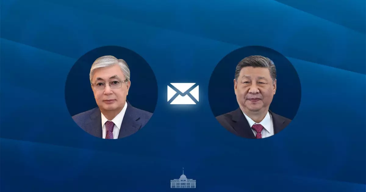  Мемлекет басшысы ҚХР Төрағасына құттықтау жеделхатын жолдады 