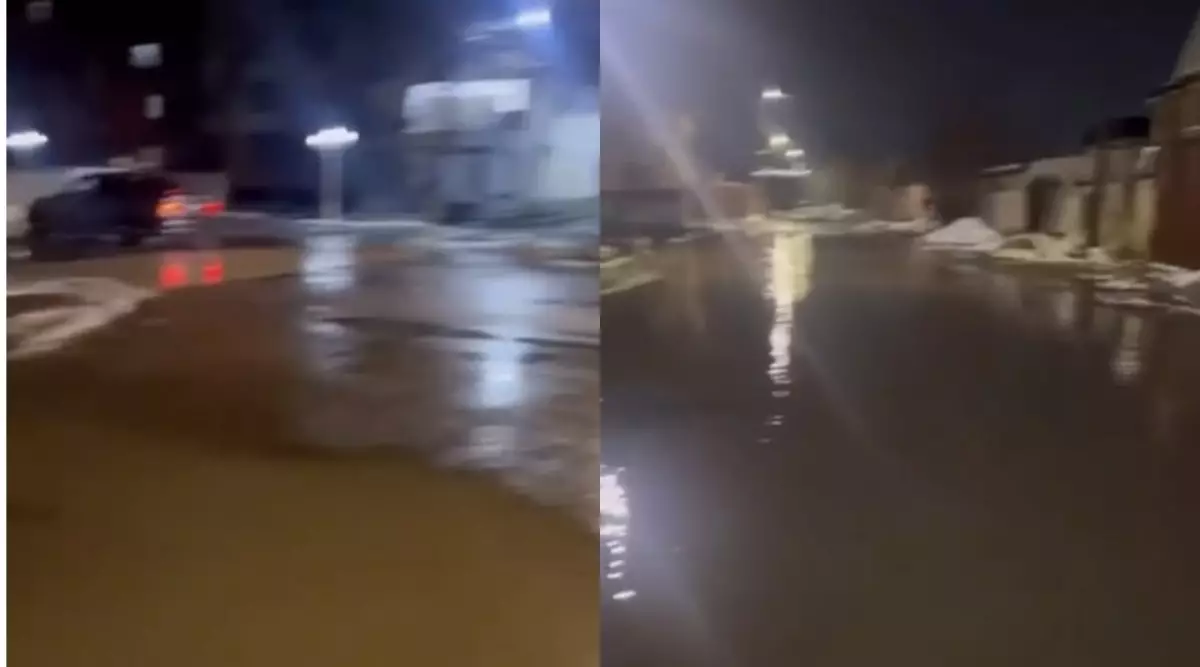 Таразда арық бітеліп, көшелер көлге айналды: тұрғындар әкімдікке ашулы