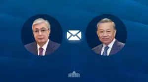 Президент Вьетнам Коммунистік партиясы Орталық комитетінің Бас хатшысына құттықтау жеделхатын жолдады