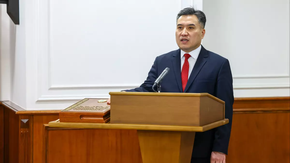 Новый министр  труда Казахстана принял присягу