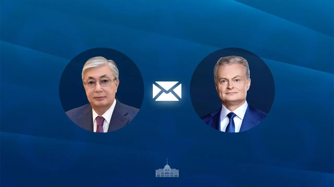 Президент Казахстана поздравил Президента Литвы